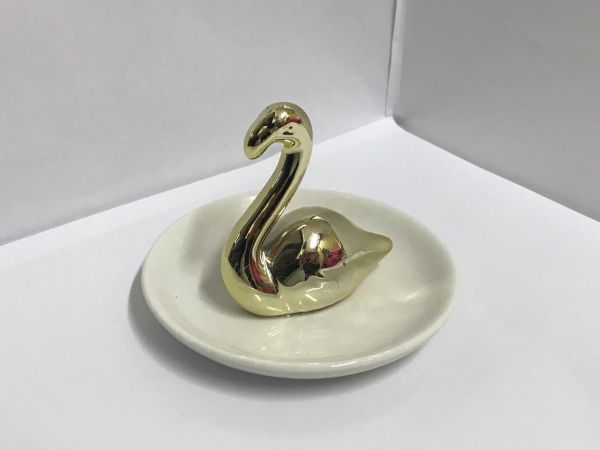 Porta anéis cisne
